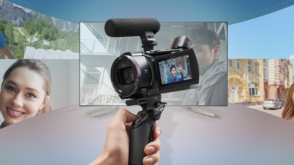 索尼4K摄像机AX60 打造个性VLOG的创作利器与专业扩印服务